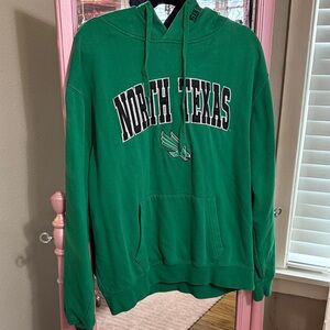 Stadium Athletics Green University of North Texas Hoodie Mean Green
